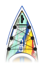Bote BOTE 12' RACKHAM GATORSHELL NATIVE FUSION 25