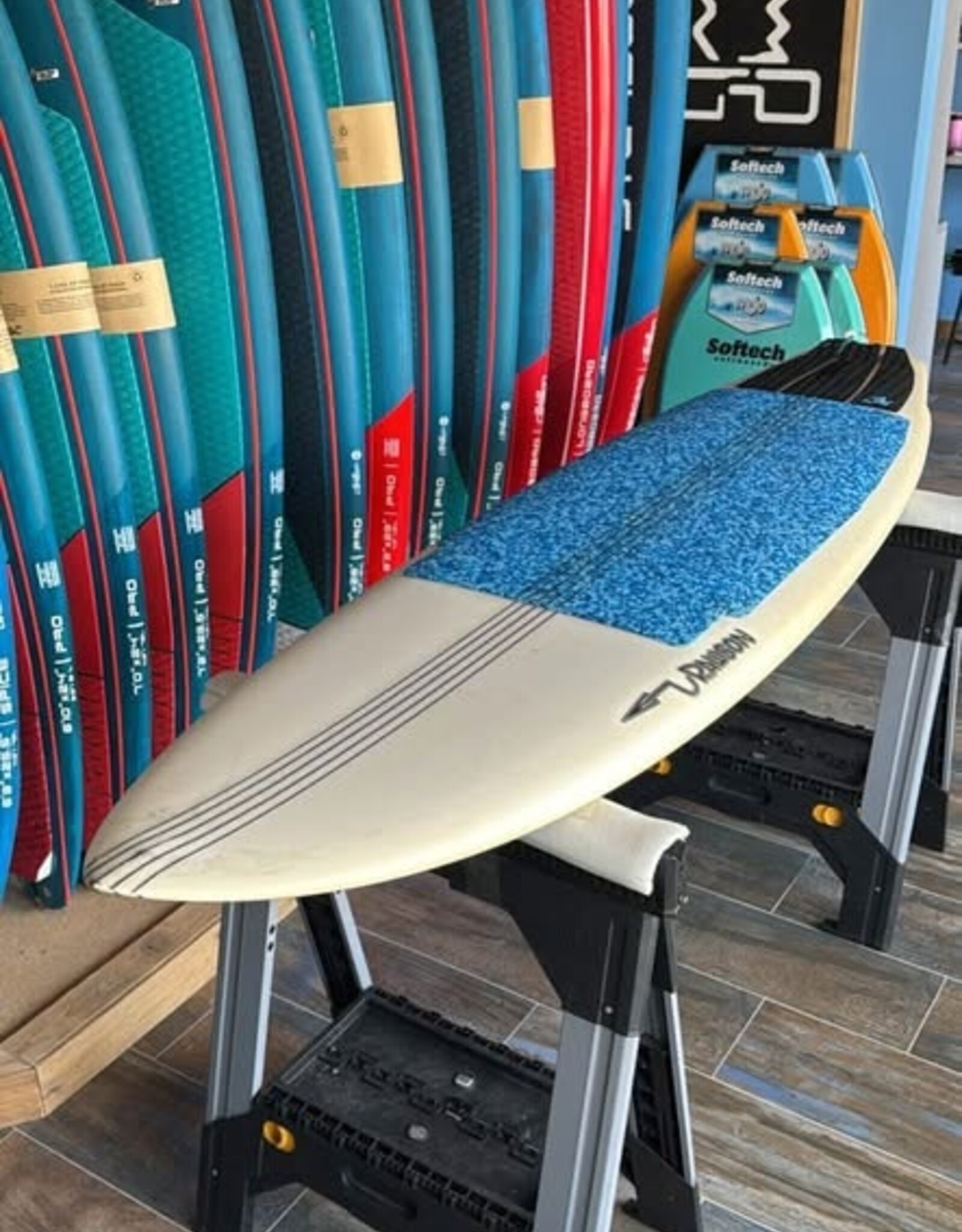 CUSTOM PAT RAWSON 7’4 x 23.5” SURF SUP PADDLE BOARD