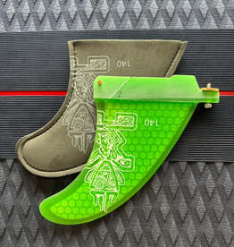 Starboard STARBOARD SUP CENTER FIN 140mm GREEN HEXCEL