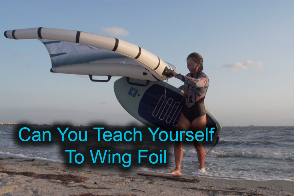 Can you teach yourself to wing foil without a Coach?