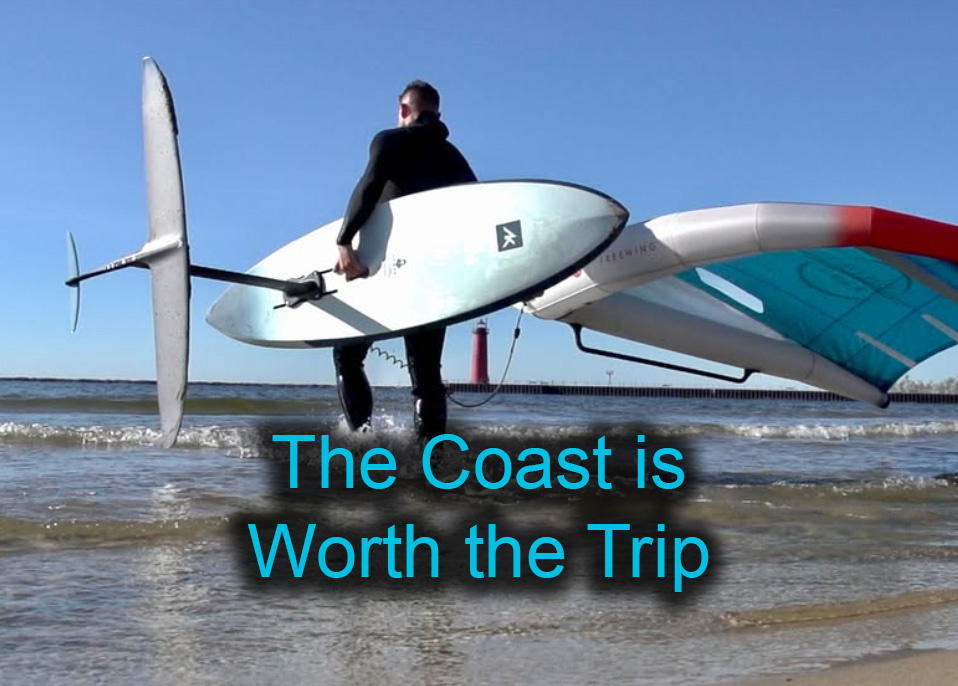 Wing Foiling Near Orlando – Why the Coast is Worth the Trip