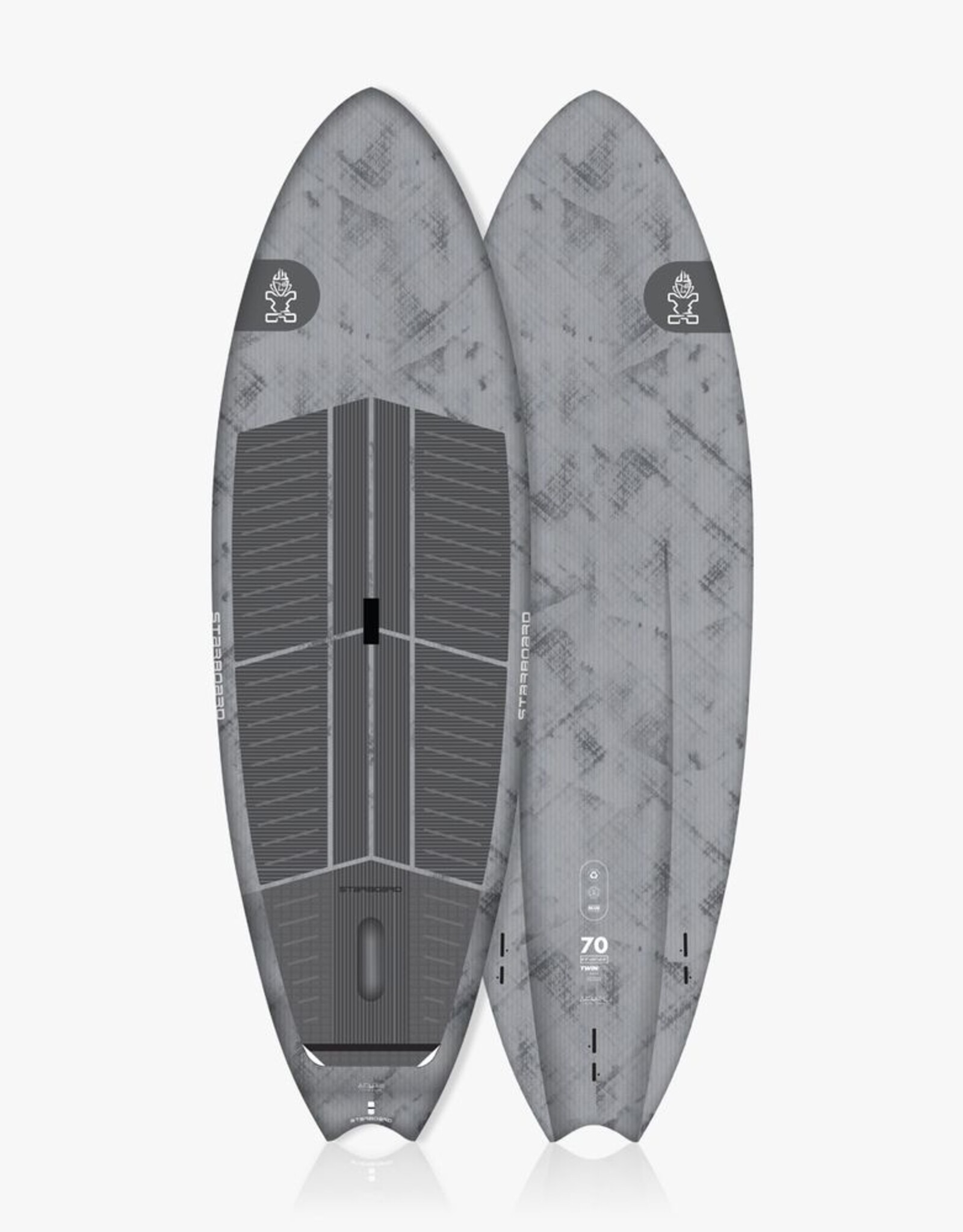 Starboard 2026 STARBOARD TWIN FIN 6'9" X 24" ACUTE CARBON - SPRING 2026 DELIVERY