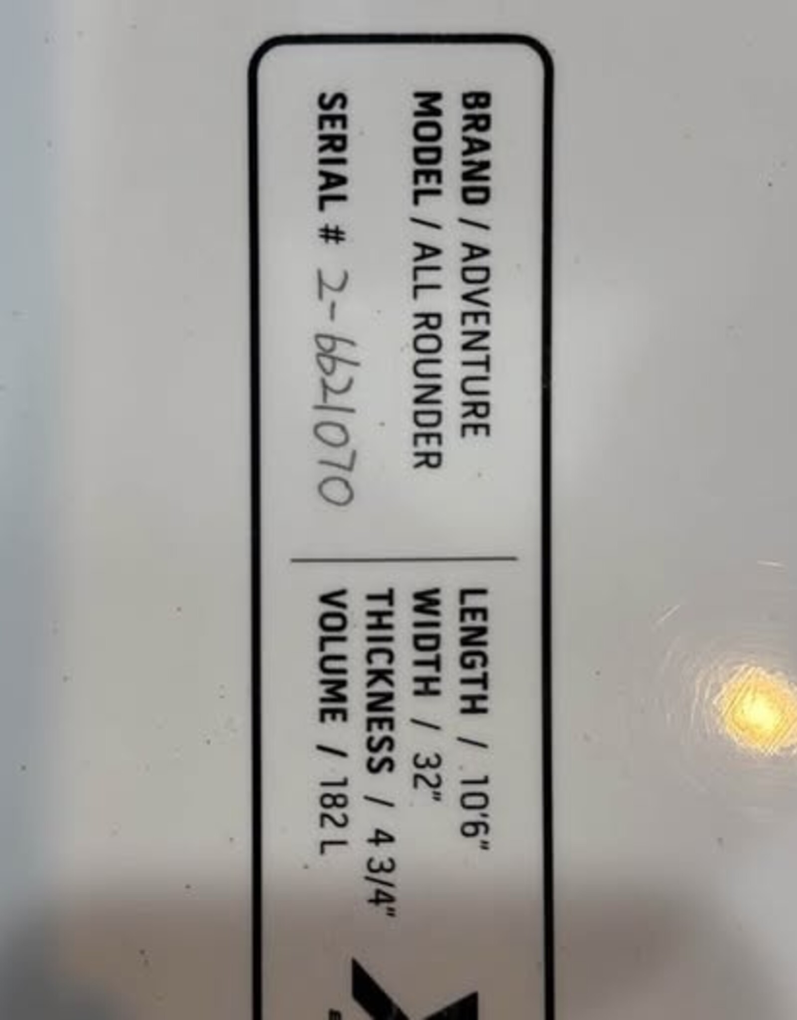 All Rounder 10’6 x 32” SUP Board/Paddle