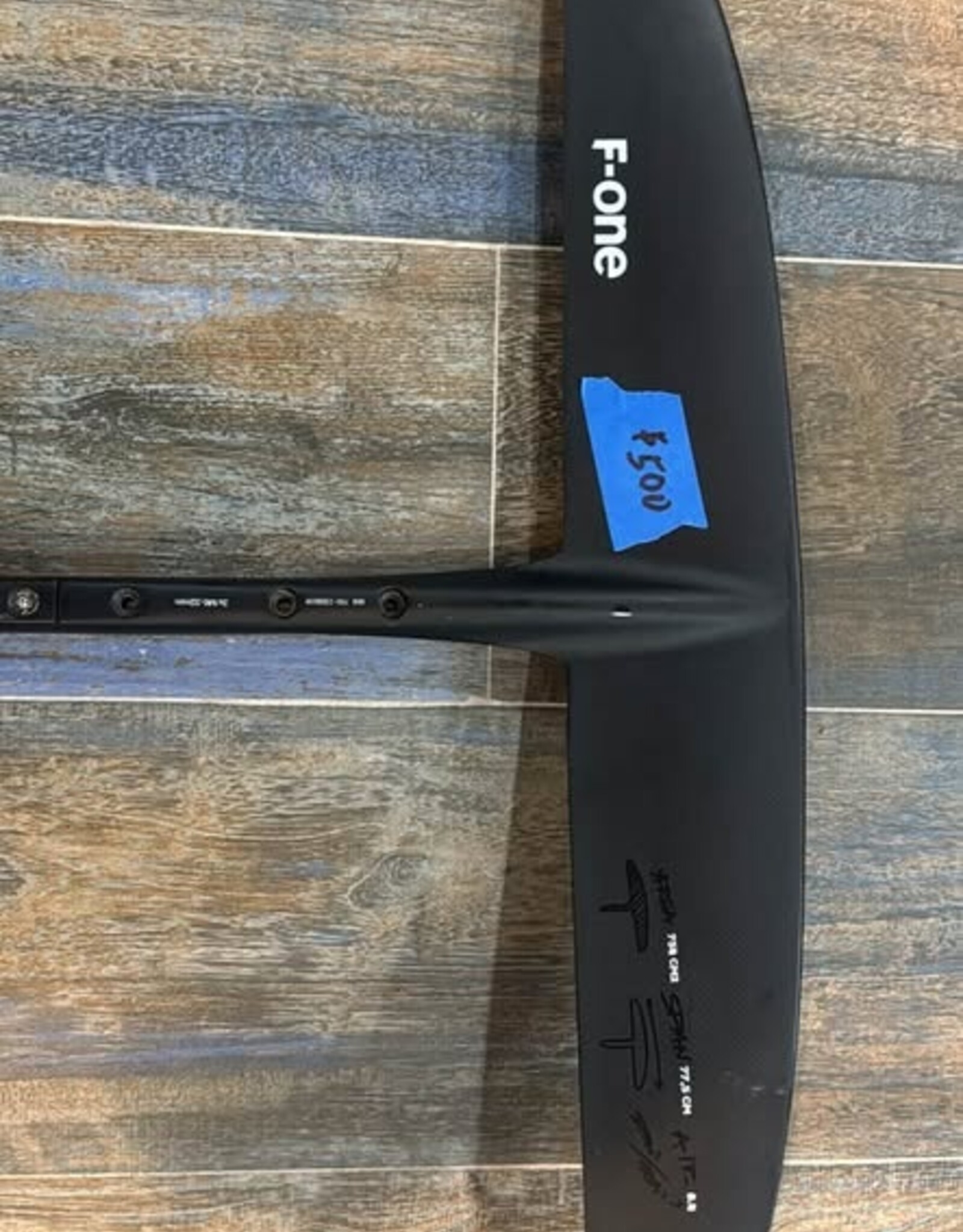 F-One USED F-One SK8 750 Front wing and 160 carving tail wing