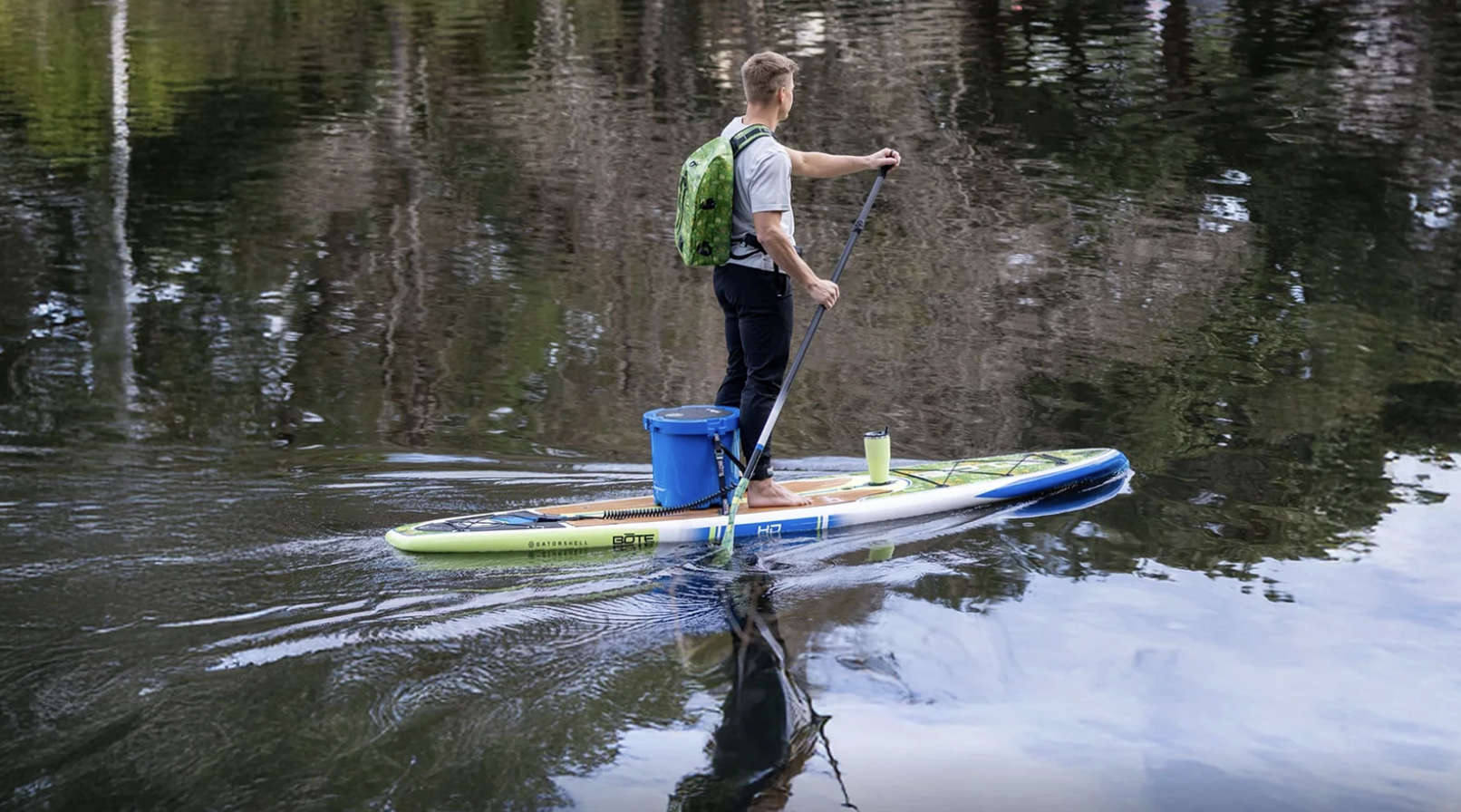 Long rides with the BOTE 10'6 HD GATORSHELL paddle board.