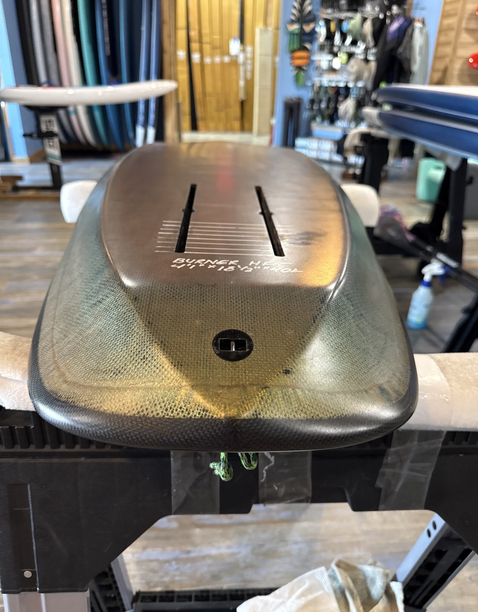 USED- Majek Burner HF 4’1” 40L Glen Pang Carbon Foil Surfboard