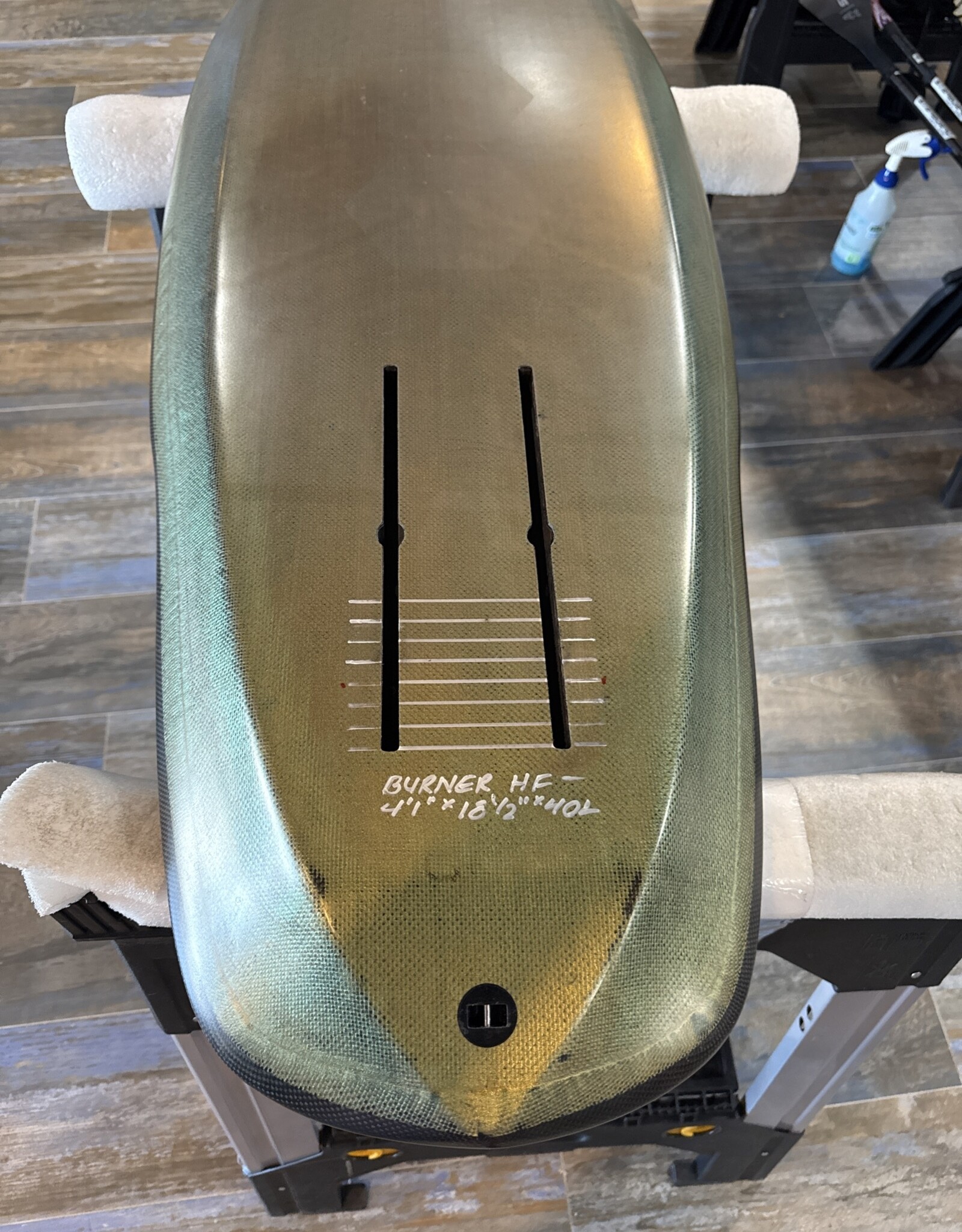 USED- Majek Burner HF 4’1” 40L Glen Pang Carbon Foil Surfboard