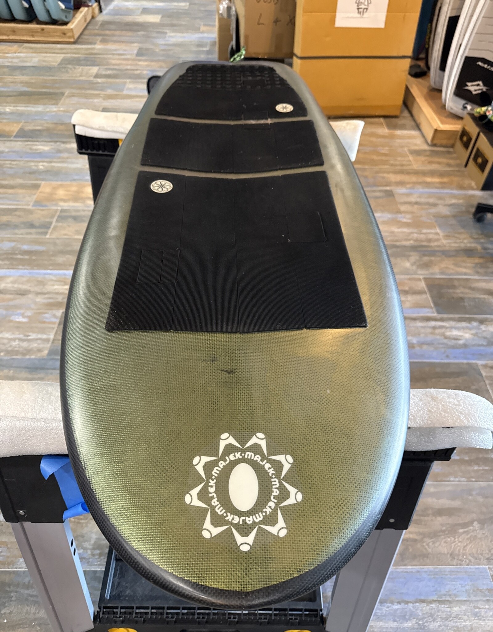 USED- Majek Burner HF 4’1” 40L Glen Pang Carbon Foil Surfboard