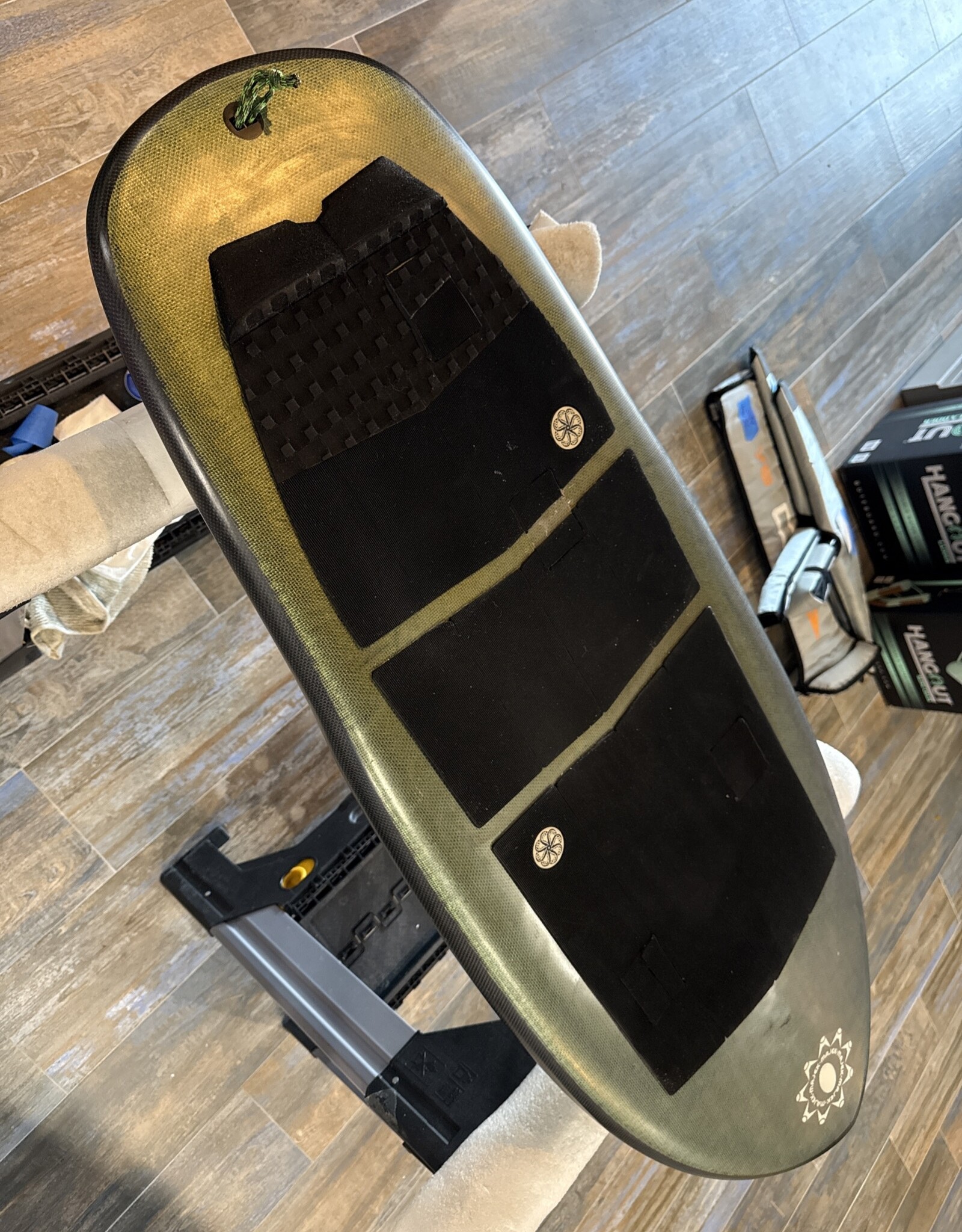 USED- Majek Burner HF 4’1” 40L Glen Pang Carbon Foil Surfboard