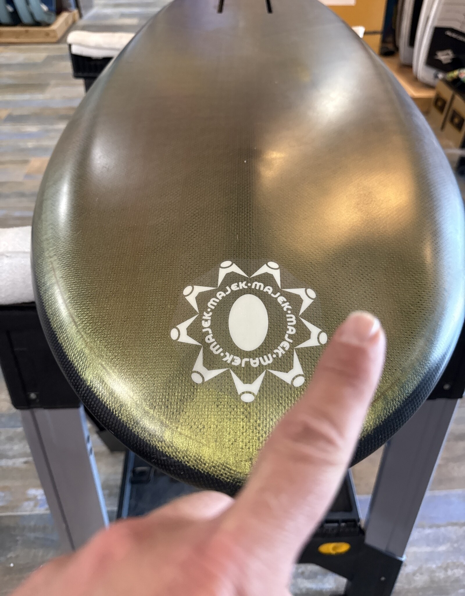 USED- Majek Burner HF 4’1” 40L Glen Pang Carbon Foil Surfboard