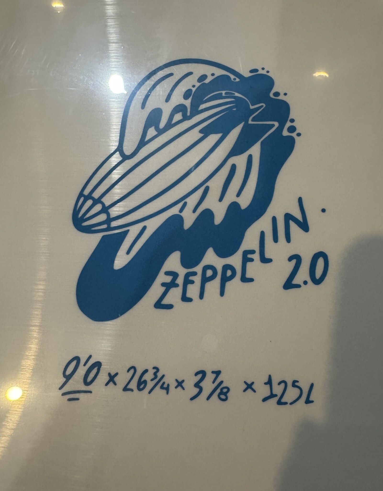 SOFT TECH ZEPPELIN 2.0 9'0 SKY BLUE