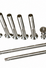 CODE FOILS CODE FOILS MAST ALUMINUM 75CM COMPLETE W COVER AND HARDWARE