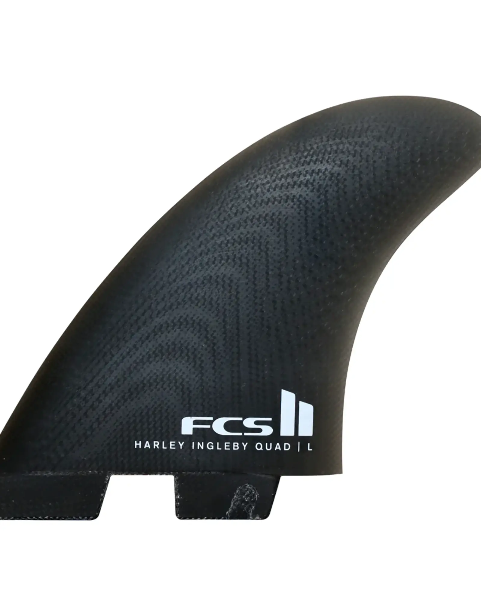 FCS FCS II HARLEY PC BLACK QUAD FINS