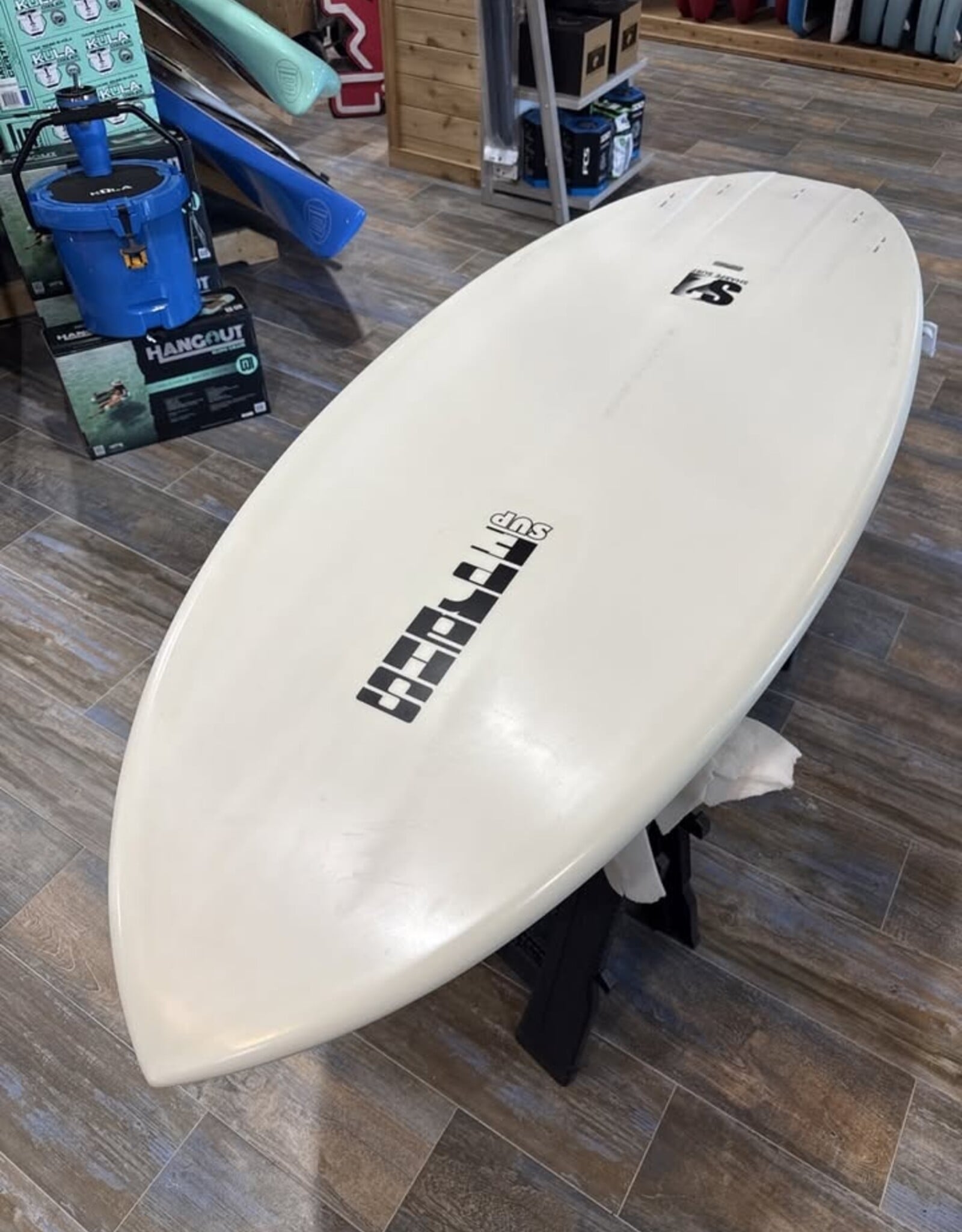 USED CoreVac Stu Sharpe Surf SUP Paddleboard 7’6” X 31.5” X 3.3” (98L Estimated)