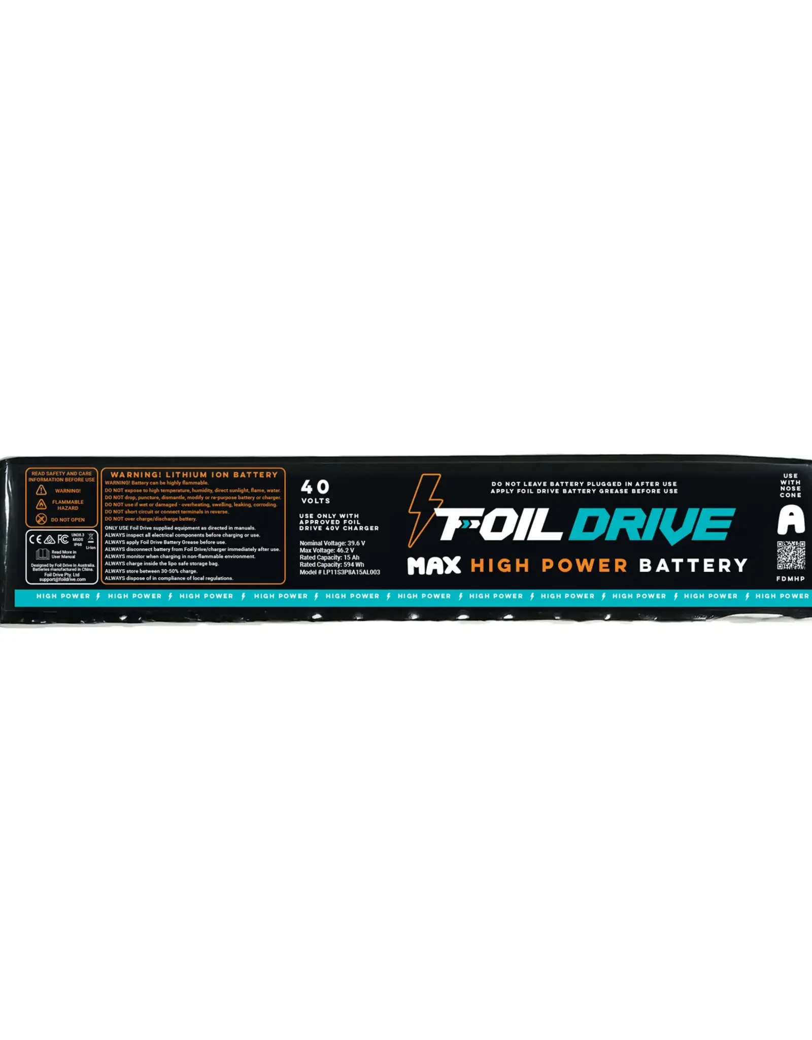 FOIL DRIVE FOIL DRIVE MAX * HIGH * POWER BATTERY