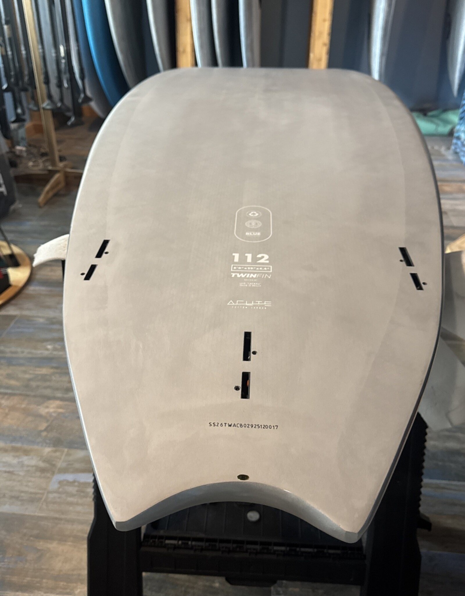 Starboard 2026 STARBOARD TWIN FIN 8'0" X 29" ACUTE CARBON