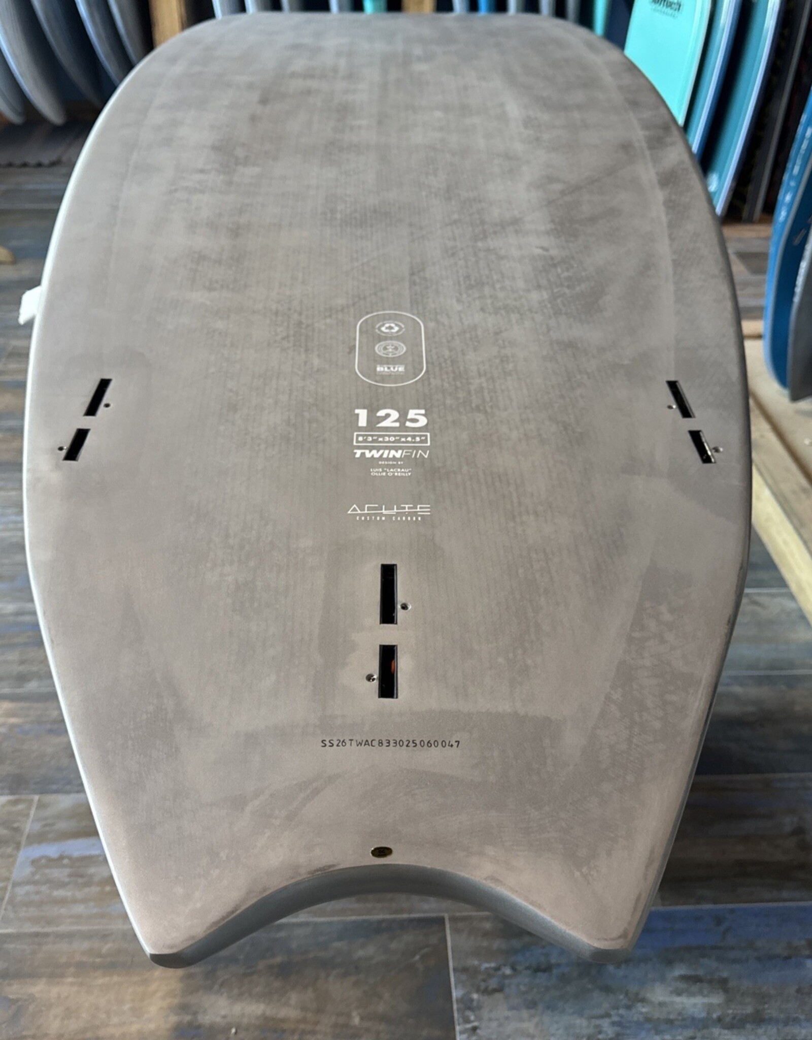 Starboard 2026 STARBOARD TWIN FIN 8'3" X 30" ACUTE CARBON