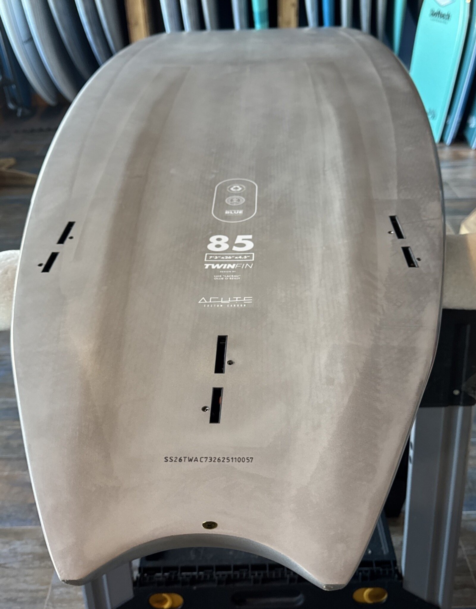 Starboard 2026 STARBOARD TWIN FIN 7'3" X 26" ACUTE CARBON