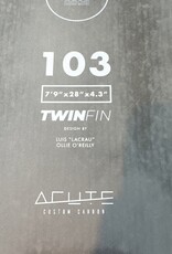 Starboard 2026 STARBOARD TWIN FIN 7'9" X 28" ACUTE CARBON