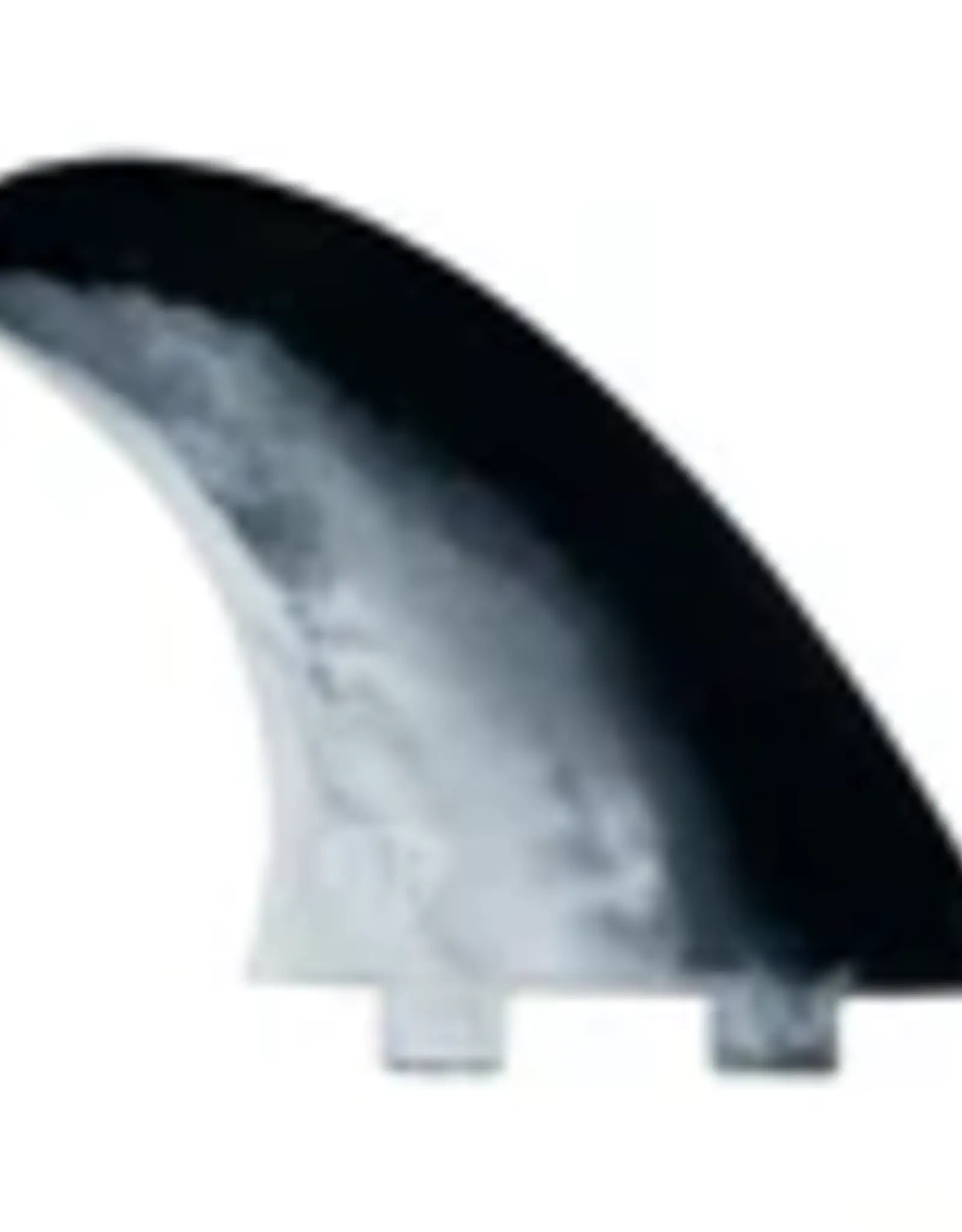 FCS FCS 1 MR TWIN + 1  PC M-L BLACK/WHITE RETAIL FINS
