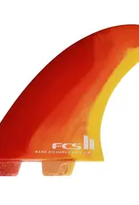 FCS FCS II MR TWIN + 1  PC M-L SUNSET SWIRL RETAIL FINS
