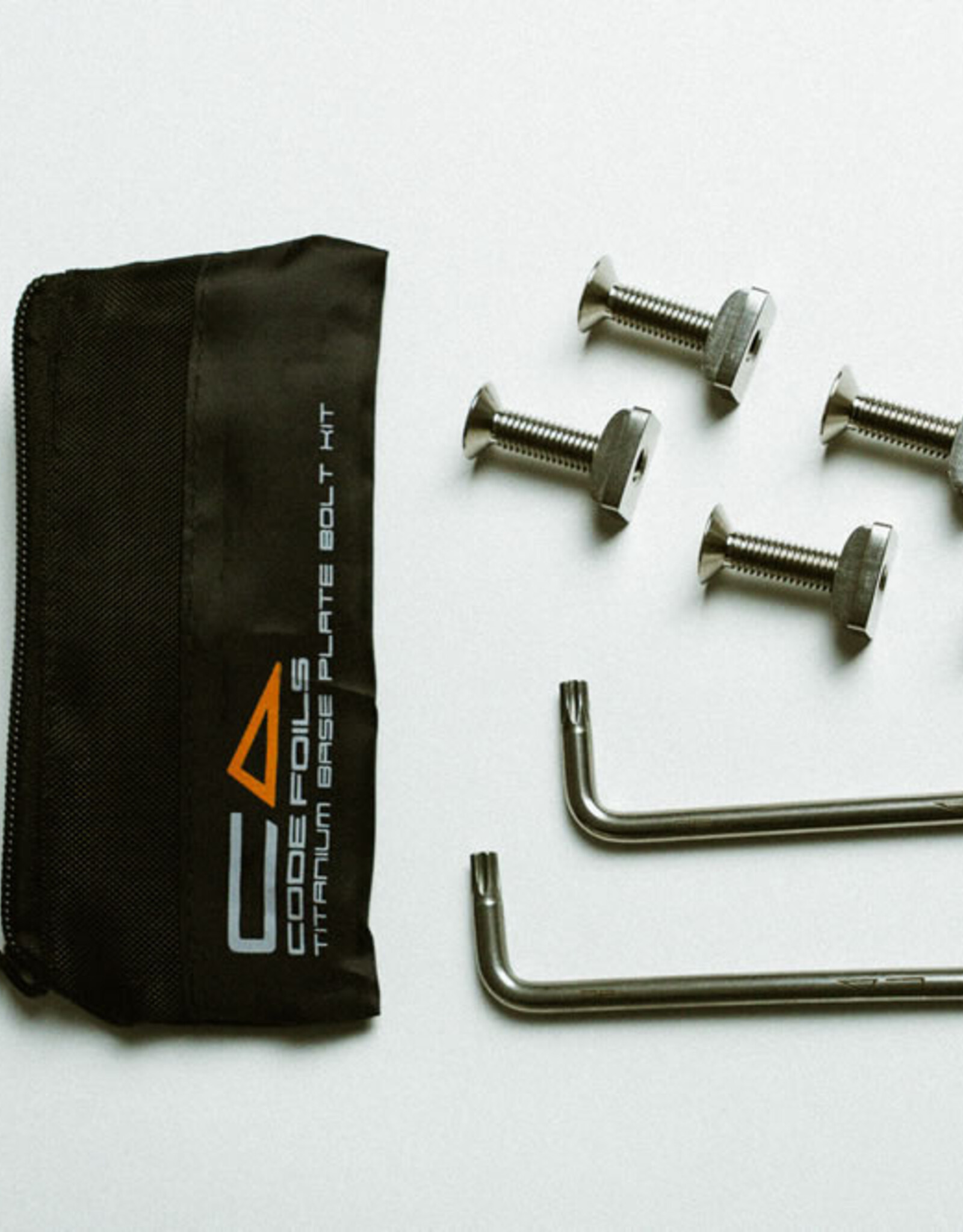 CODE FOILS CODE FOILS TITANIUM BASE PLATE BOLT KIT