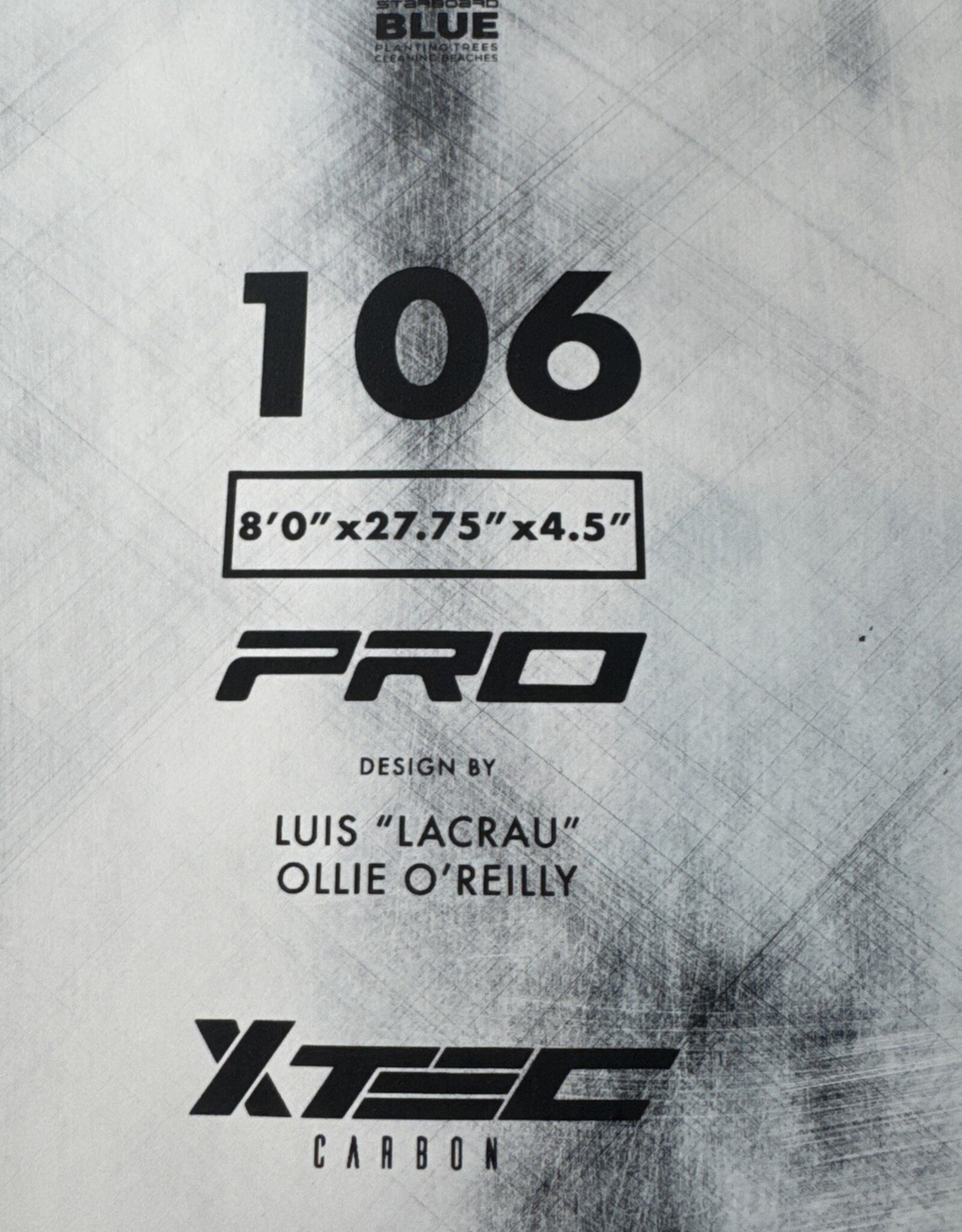 Starboard 2027 STARBOARD PRO 8'0 X 27.75" 106L XTEC CARBON