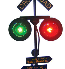 Charles Products Flashing Crossbuck Signals