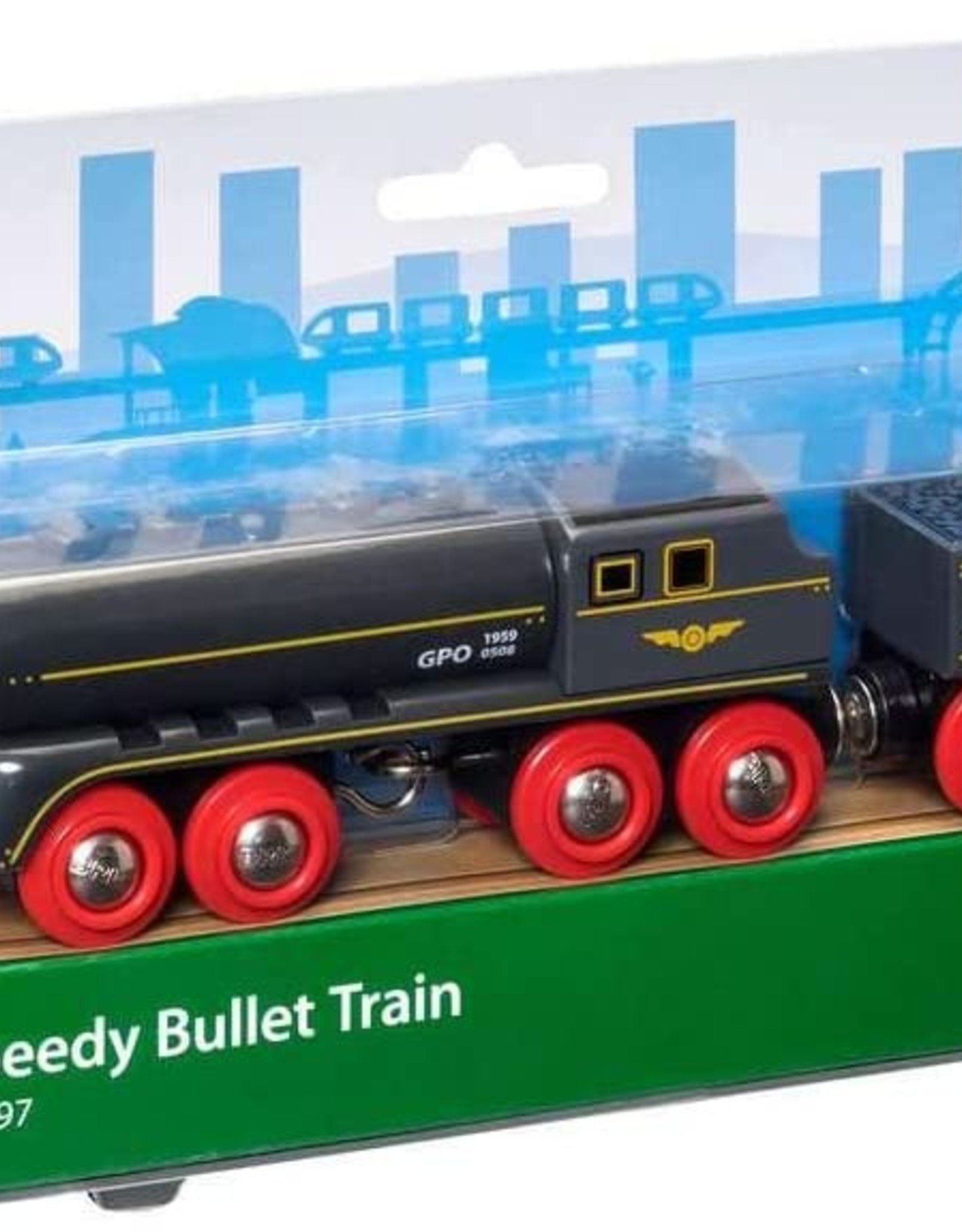 BRIO Speedy Bullet Train - Black River & Western Railroad