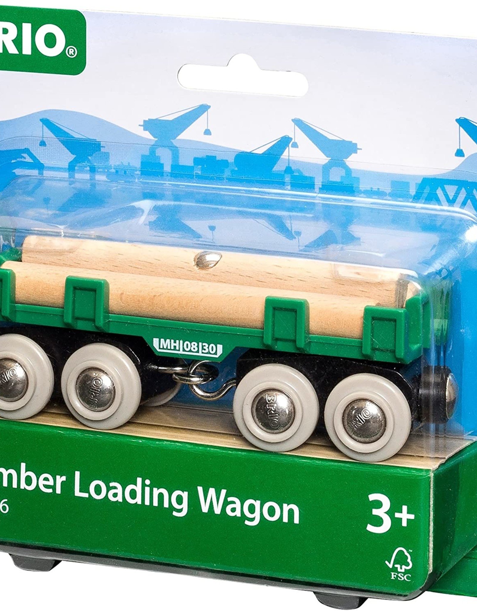 lumber loading wagon