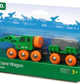 Brio BRIO Clever Crane Wagon Set