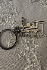 Silver Engine Keychain