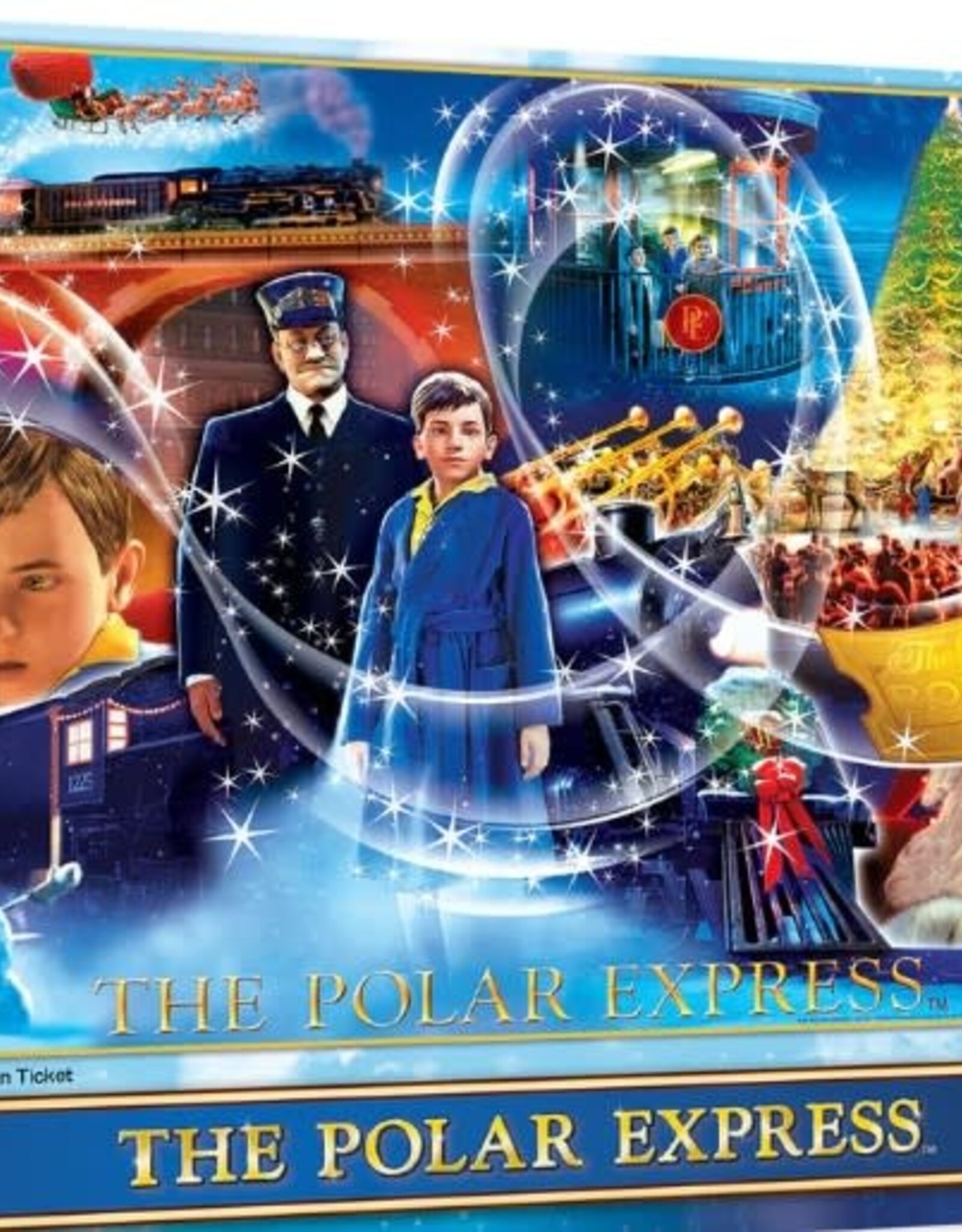 Masterpieces Polar Express The Golden Ticket 100 piece