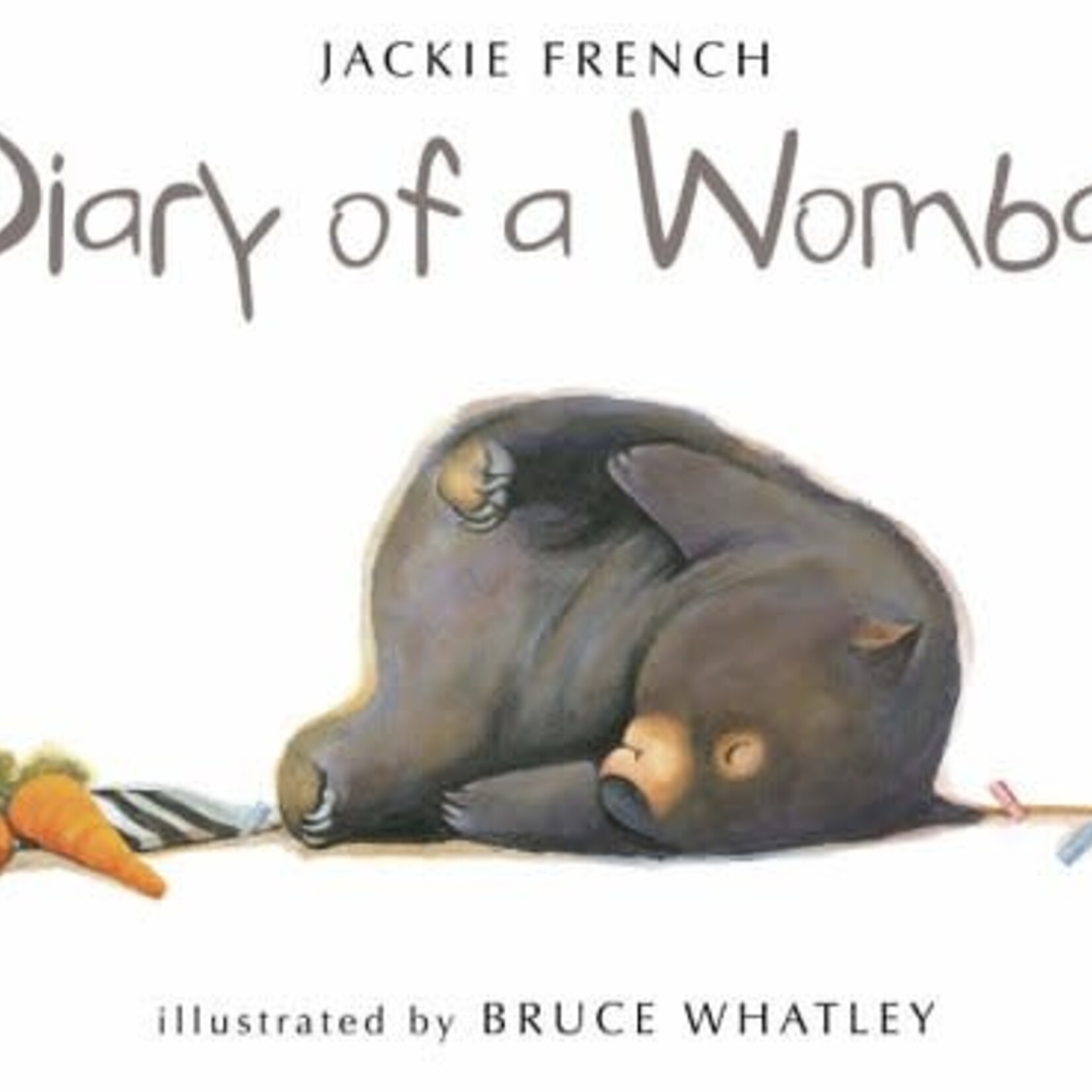 Diary of a Wombat -Jumbo Soft Cover