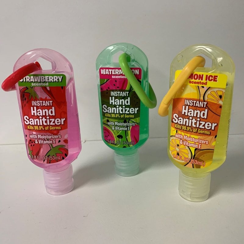 Hand Sanitiser Scented With Clip / 53ml