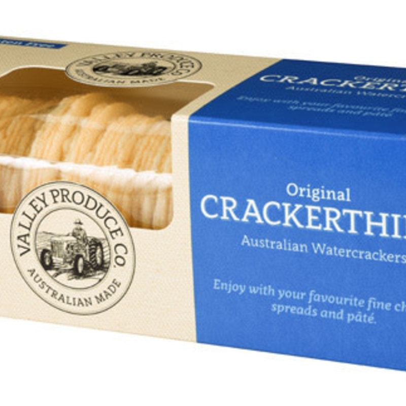 Valley Cracker Thins Gluten Free Original