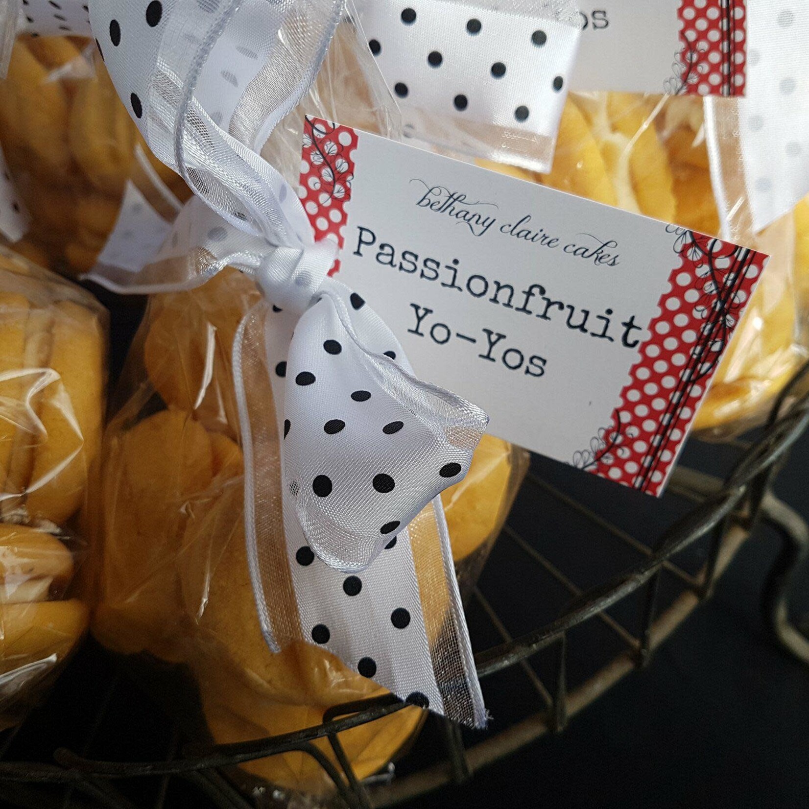 BC Home Made Passionfruit Yoyos 6pk