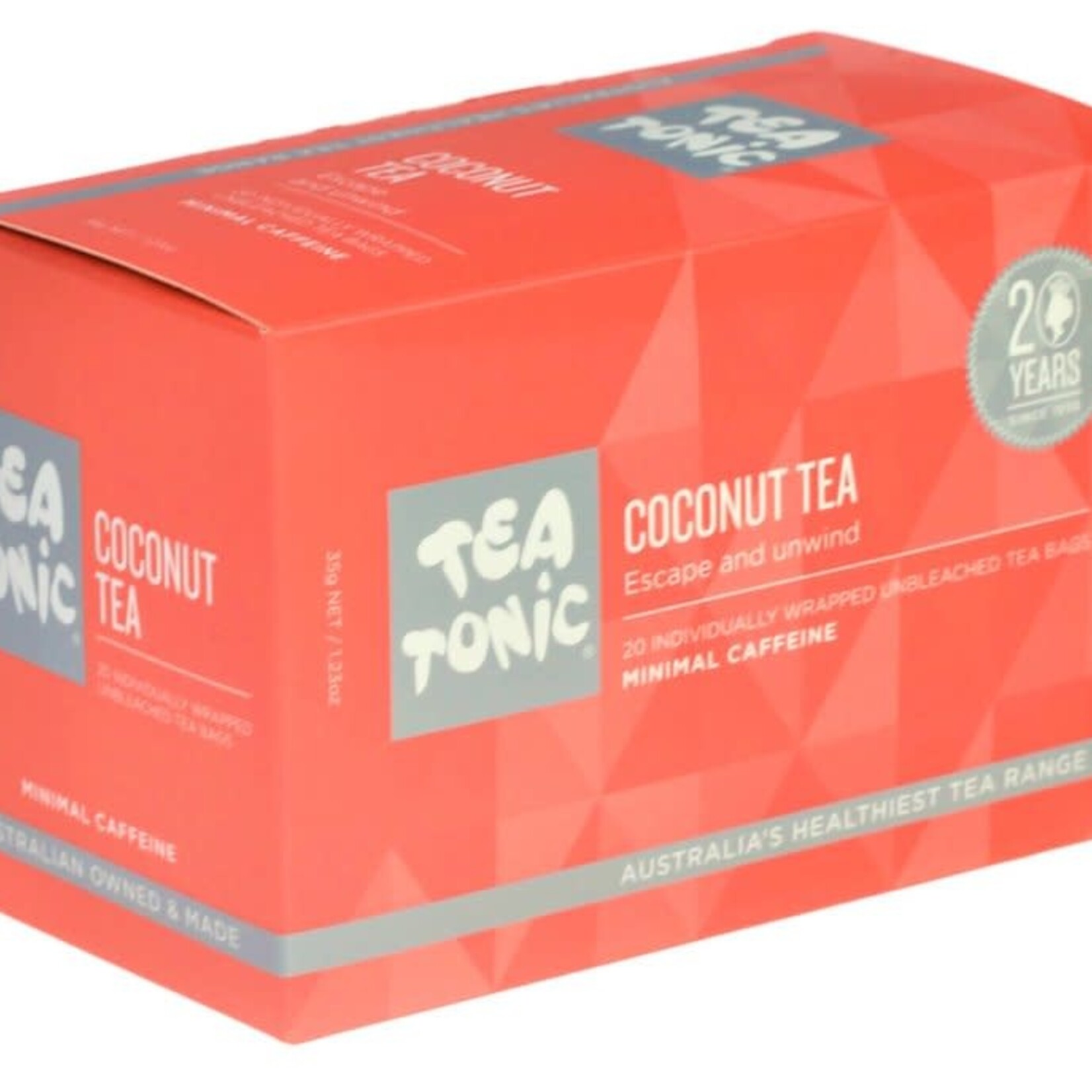 TT Coconut Tea 20 Tea Bag Box