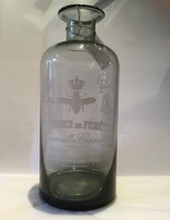Provincial Vintage Glass Vase