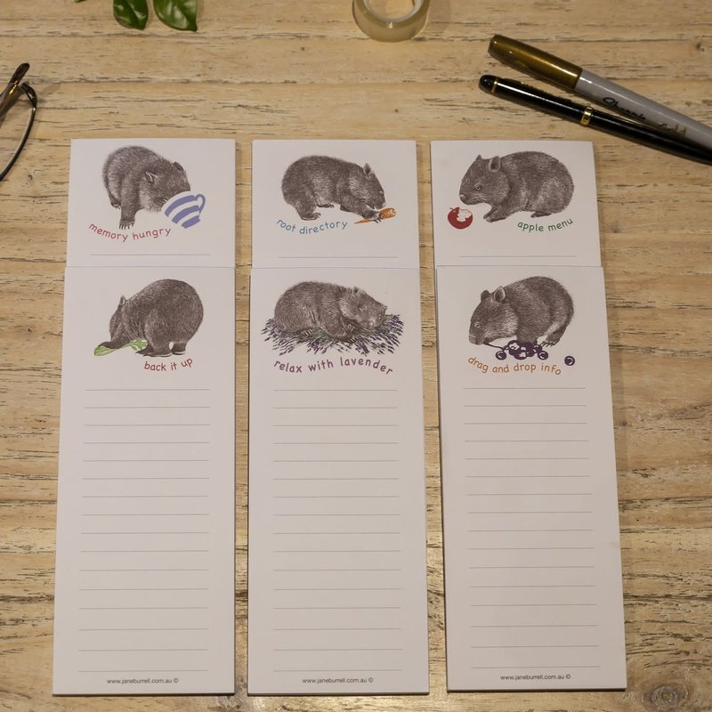 AGA Jotta-Wombat   (Random Selection 6 Assorted Designs)
