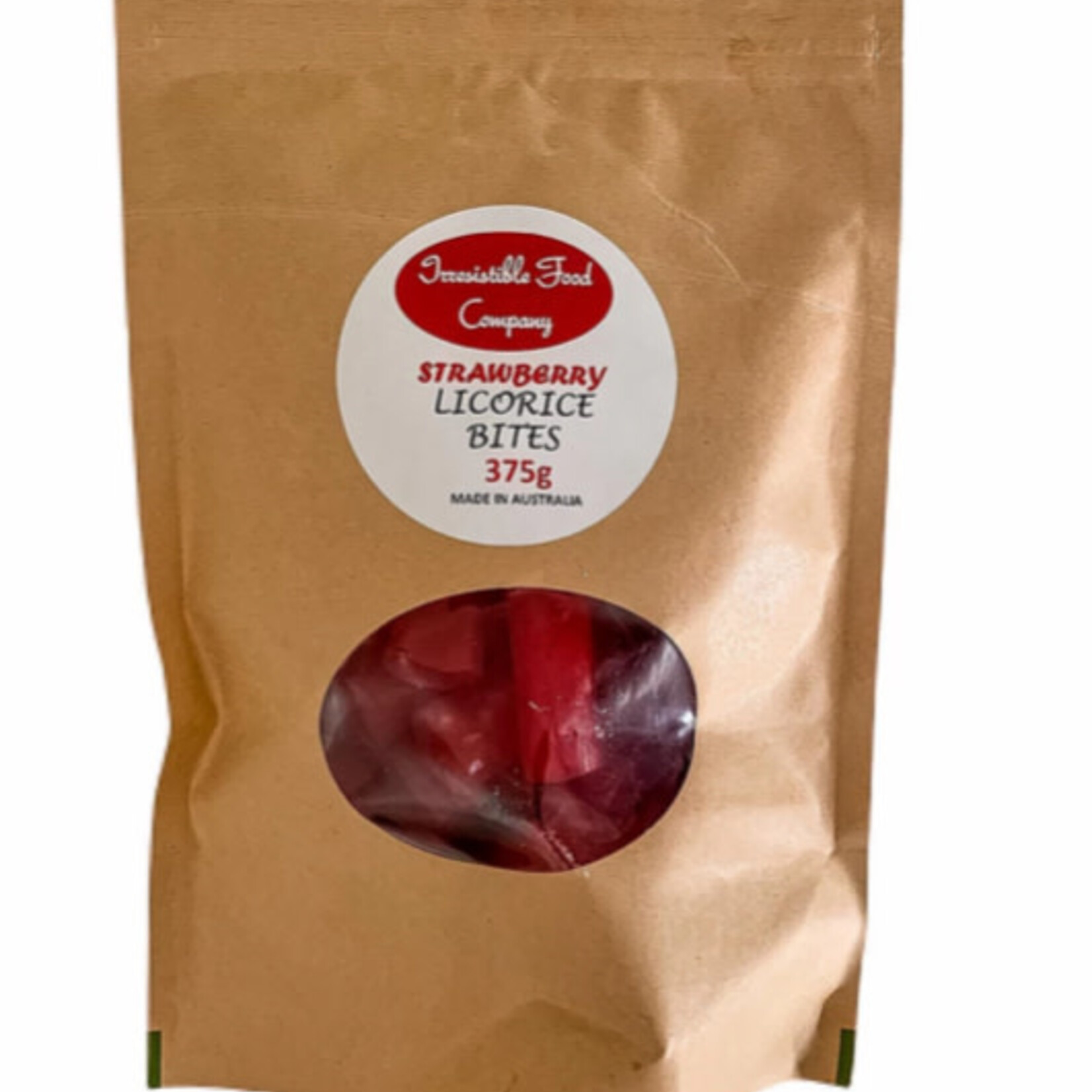 MC Raspberry Licorice bites 375g