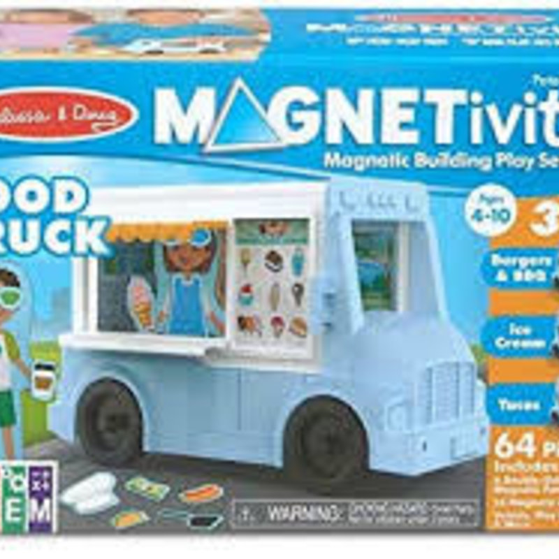 BNP M & D Food Truck Magnetivity Playset