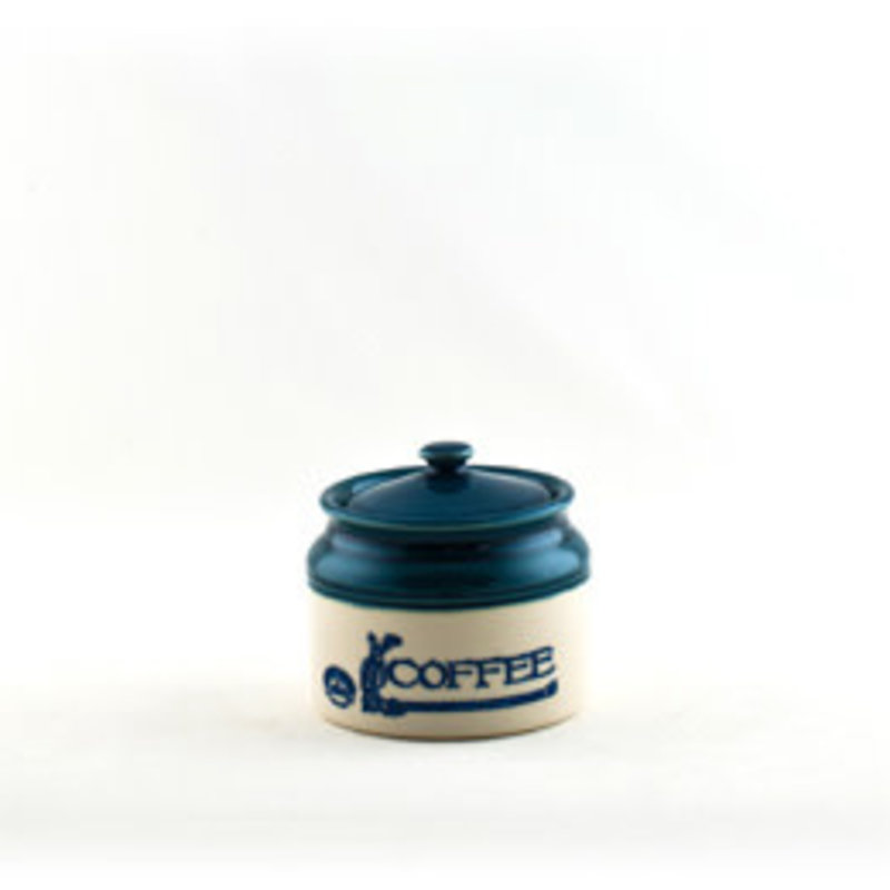 BPA Coffee Canister Bendigo Blue