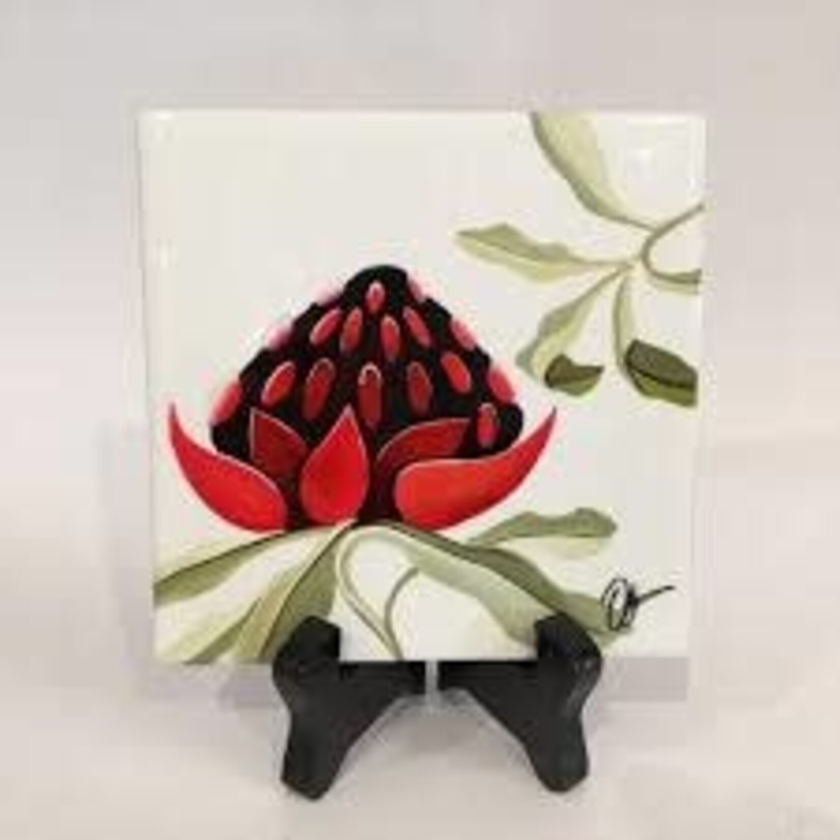 Ceramic Coaster Waratah
