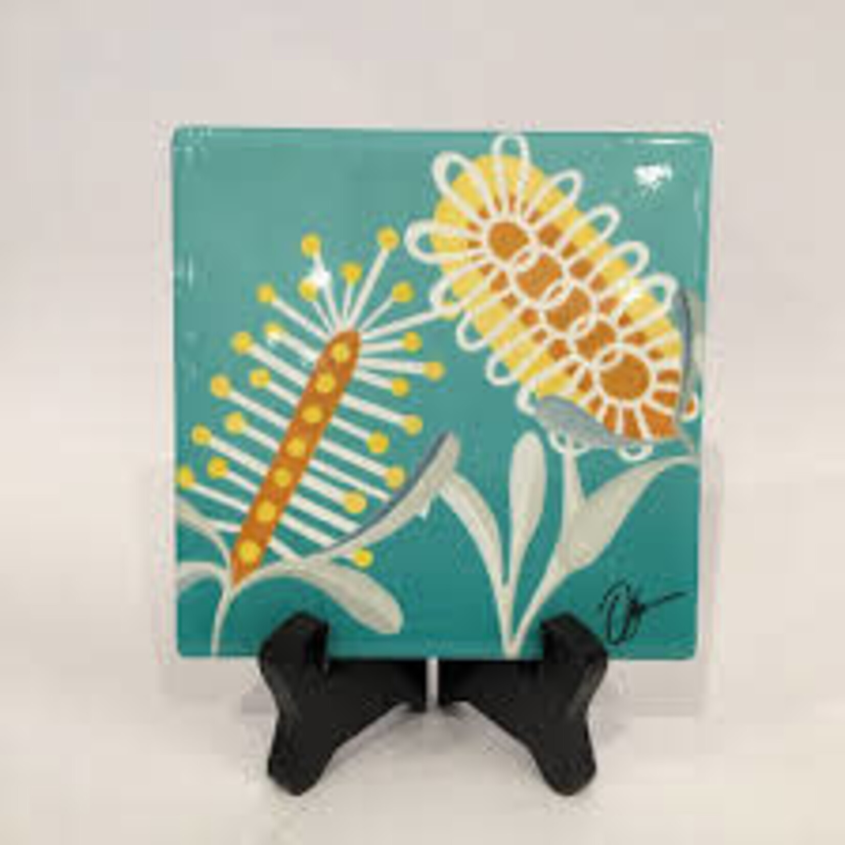 Ceramic Coaster Banksia