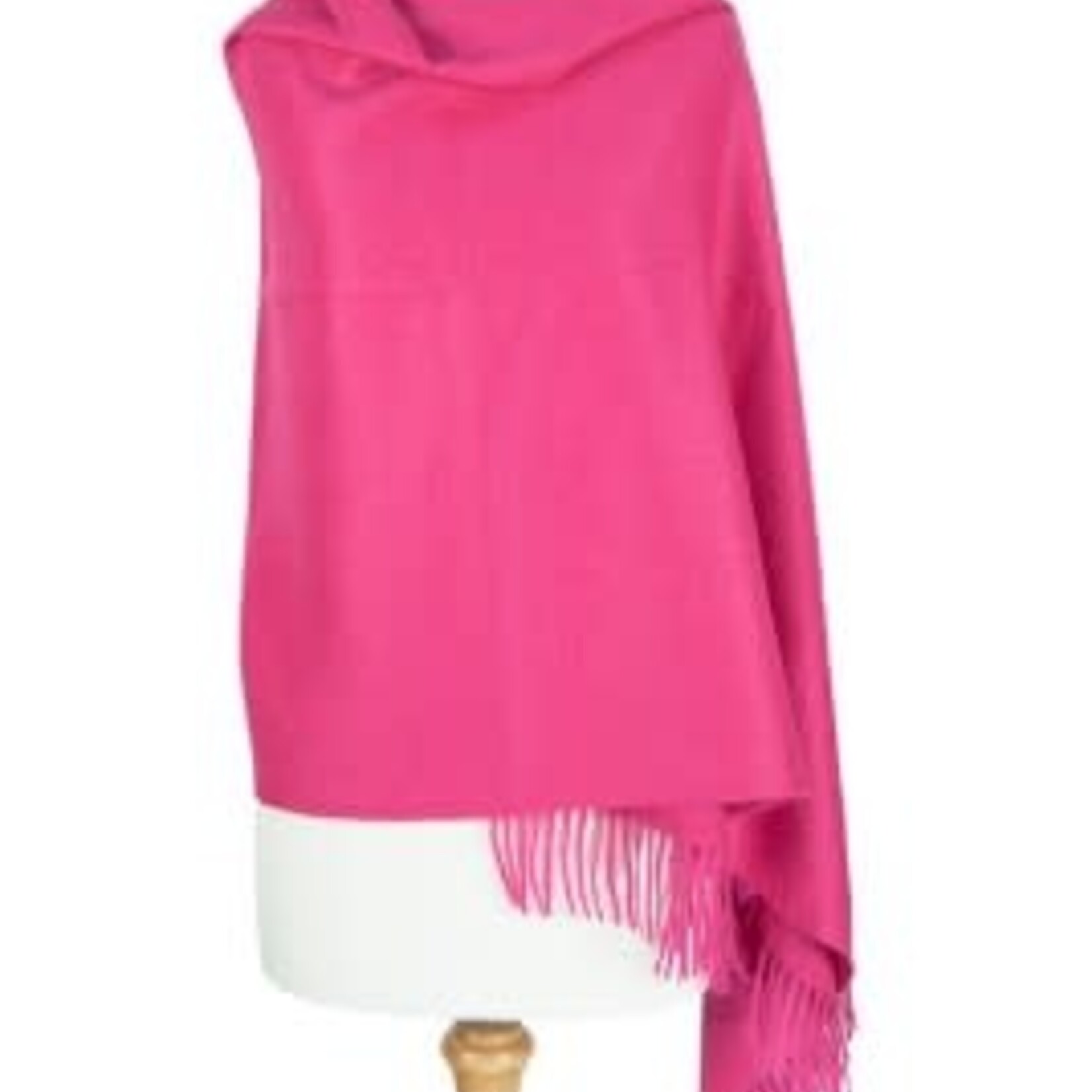 Suri Alpaca Shawl  Deep Pink