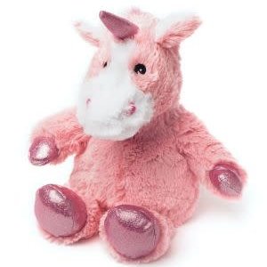 Warmies Sparkly Pink Unicorn Plush