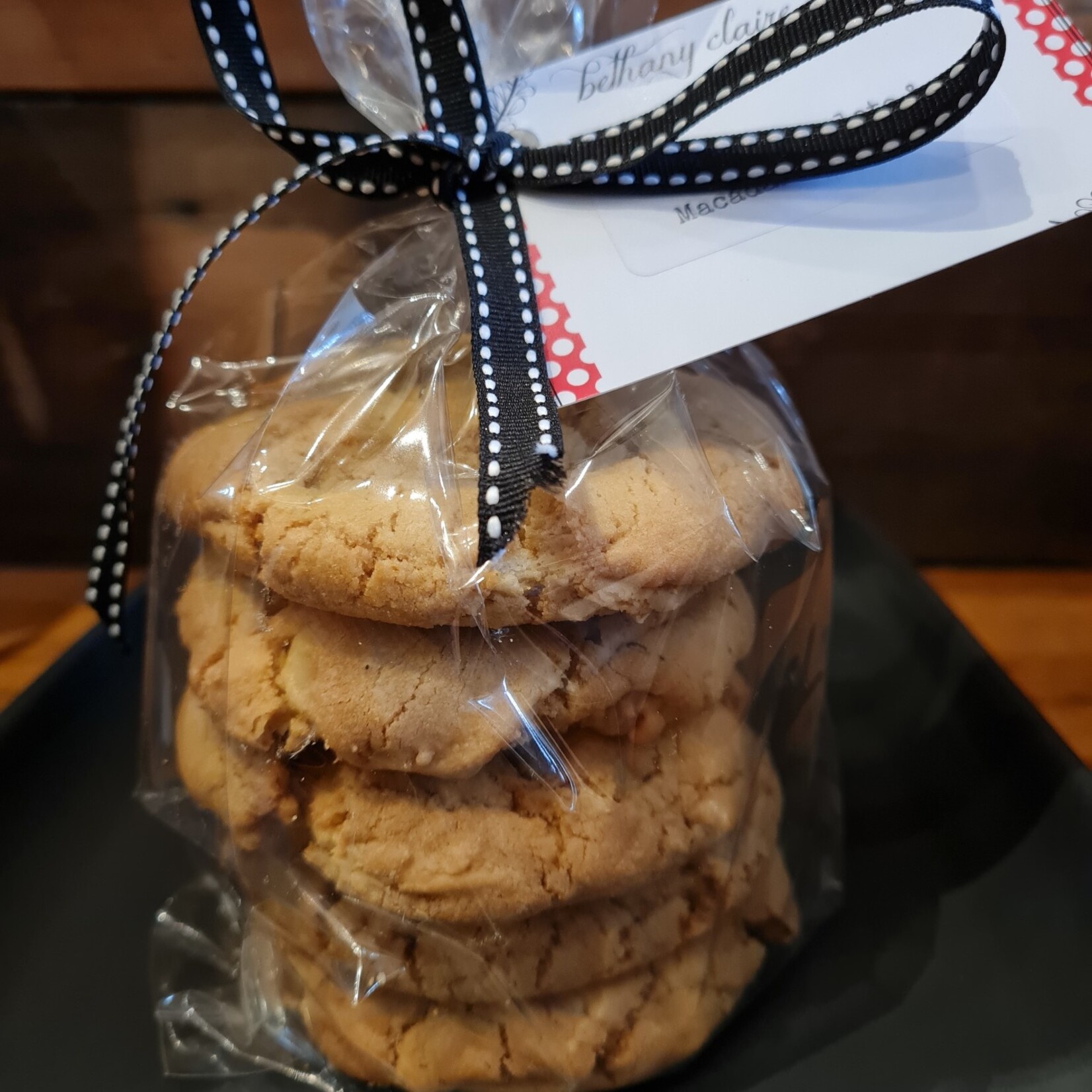 Giant White Choc Macadamia Cookie 5 Pack Homemade Bethany Claire