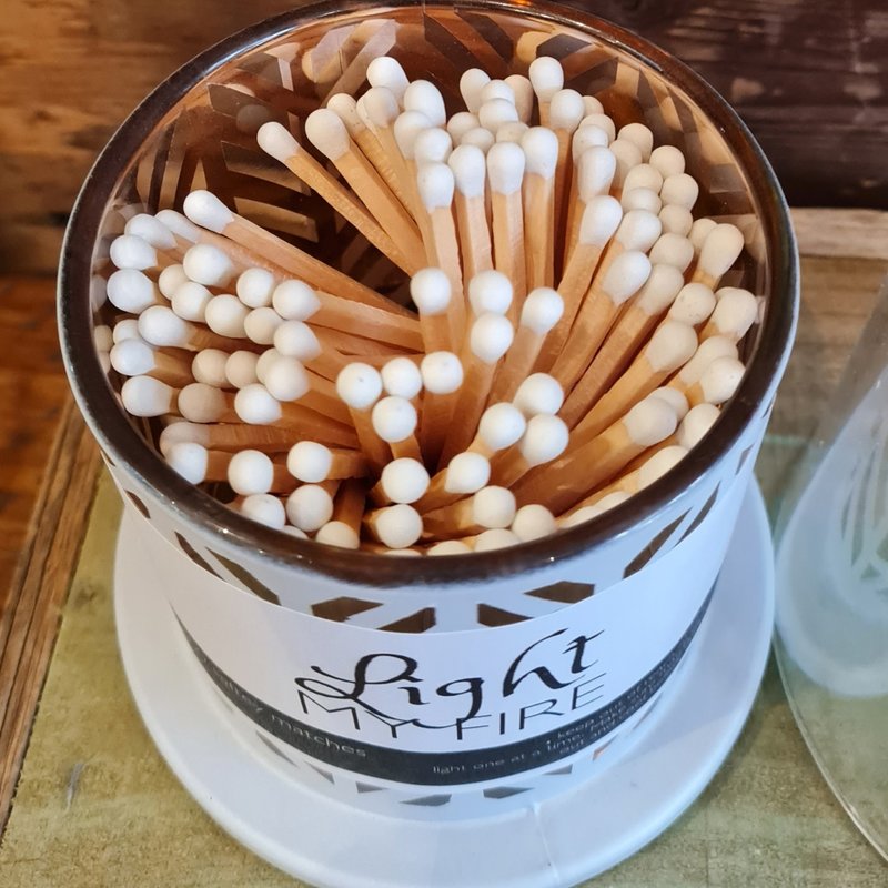 Light My Fire White Apothecary coloured Matches 100