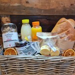 Continental breakfast hamper